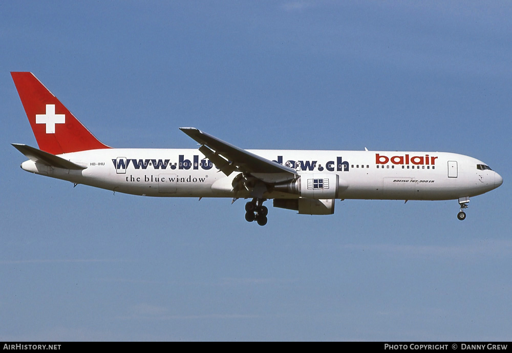 Aircraft Photo of HB-IHU | Boeing 767-35H/ER | Balair | AirHistory.net #291745