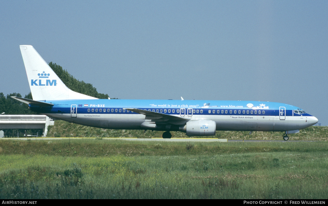 Aircraft Photo of PH-BXE | Boeing 737-8K2 | KLM - Royal Dutch Airlines | AirHistory.net #291749