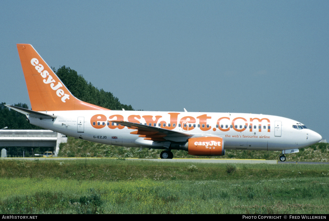 Aircraft Photo of G-EZJO | Boeing 737-73V | EasyJet | AirHistory.net #291772