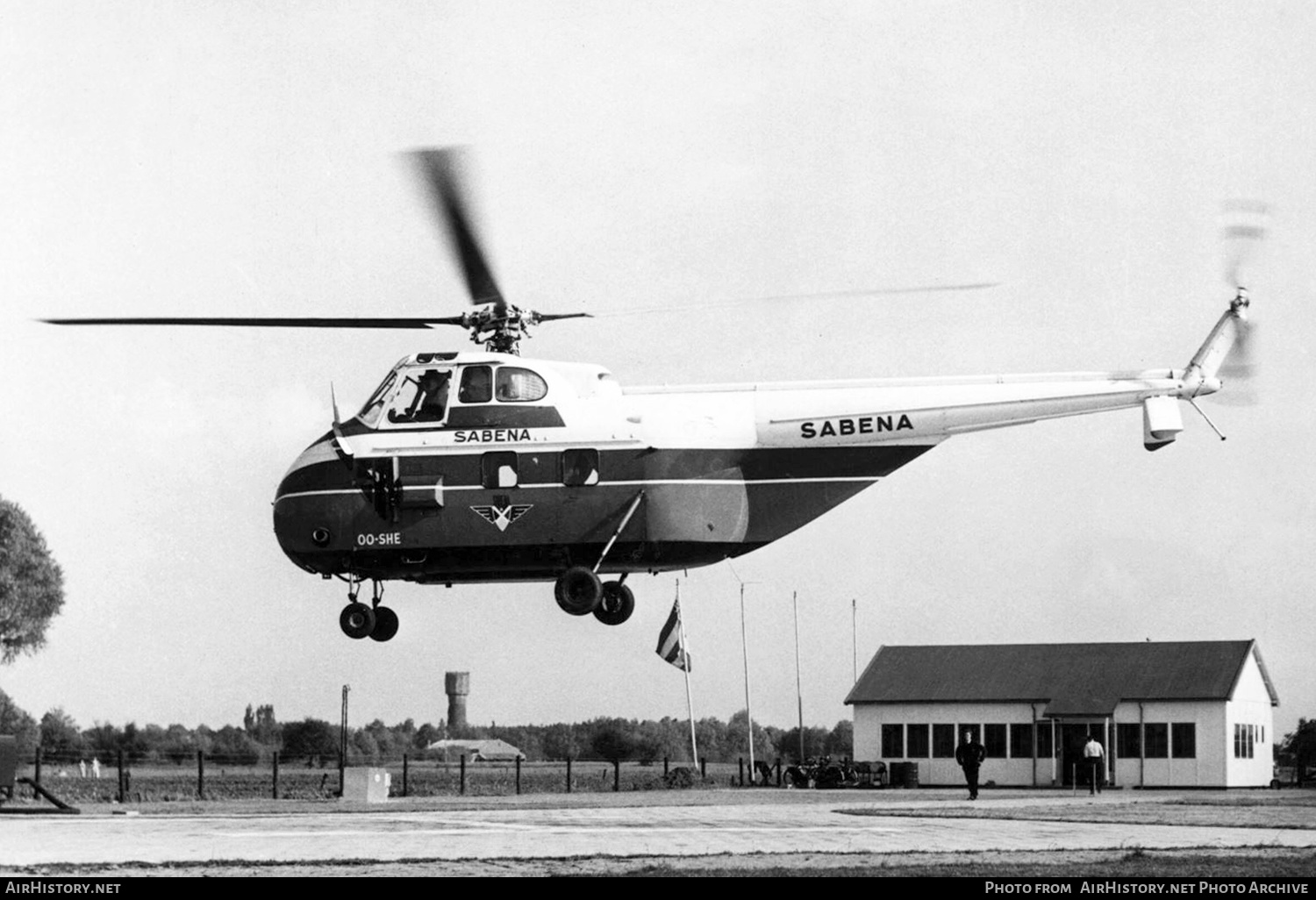 Aircraft Photo of OO-SHE | Sikorsky S-55 | Sabena | AirHistory.net #291773