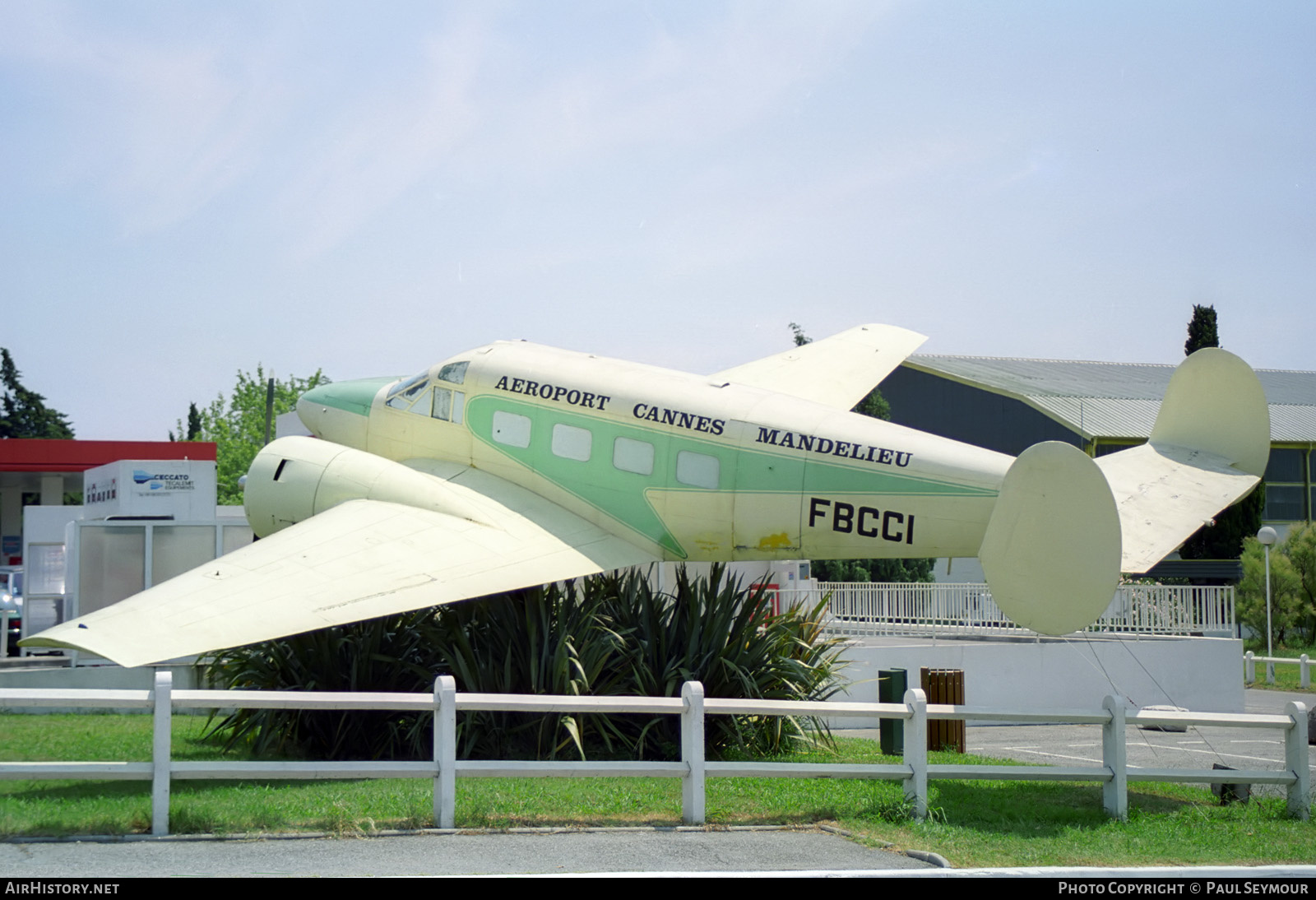 Aircraft Photo of F-BCCI | Beech E18S | Aeroport Cannes-Mandelieu | AirHistory.net #291796