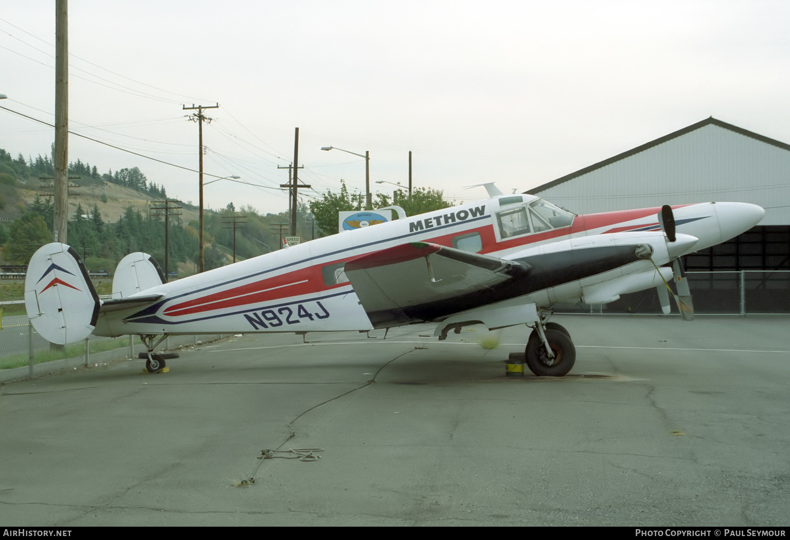 Aircraft Photo of N924J | Hamilton Westwind III | Methow Aviation | AirHistory.net #291797