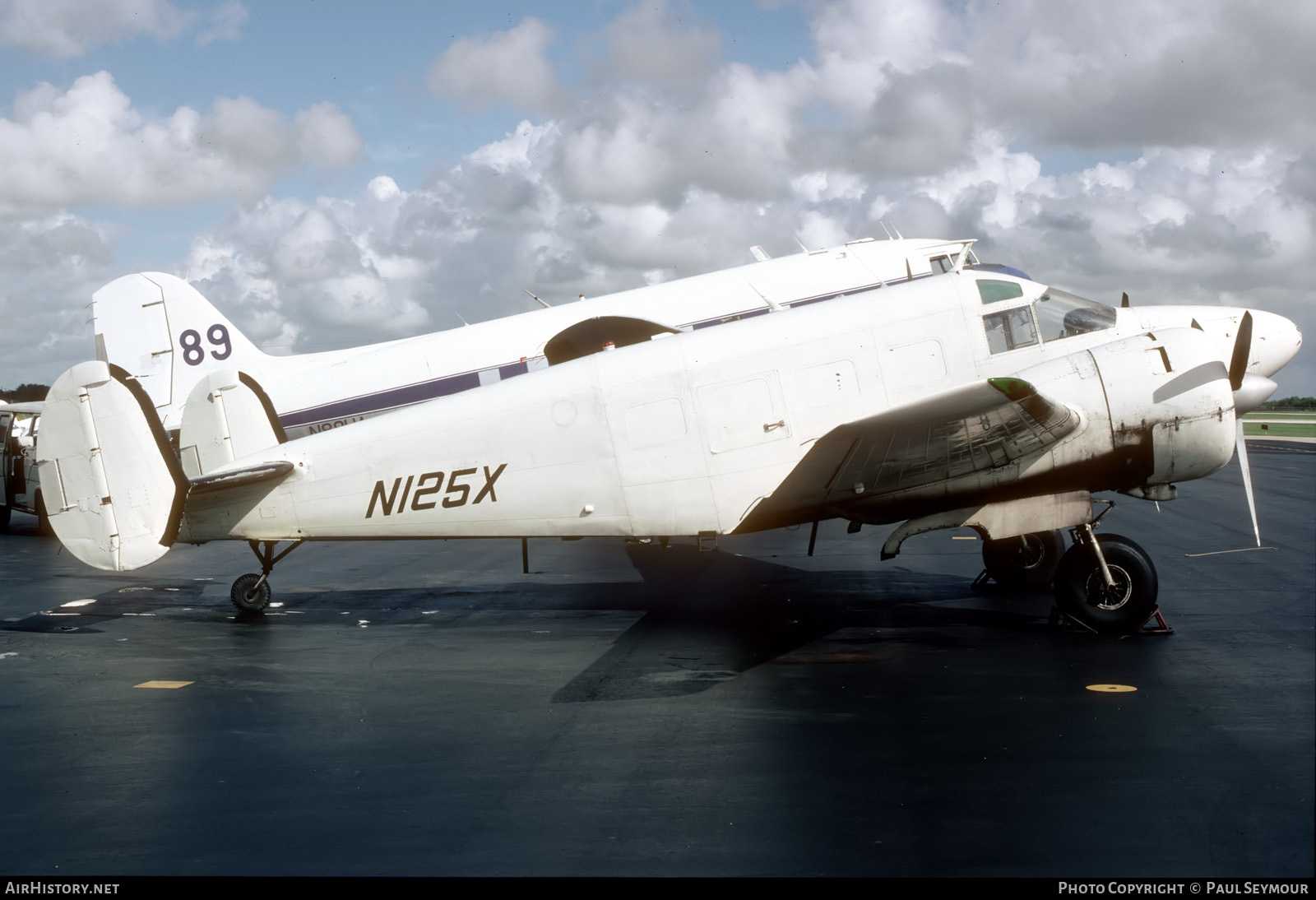Aircraft Photo of N125X | Beech E18S | AirHistory.net #291798