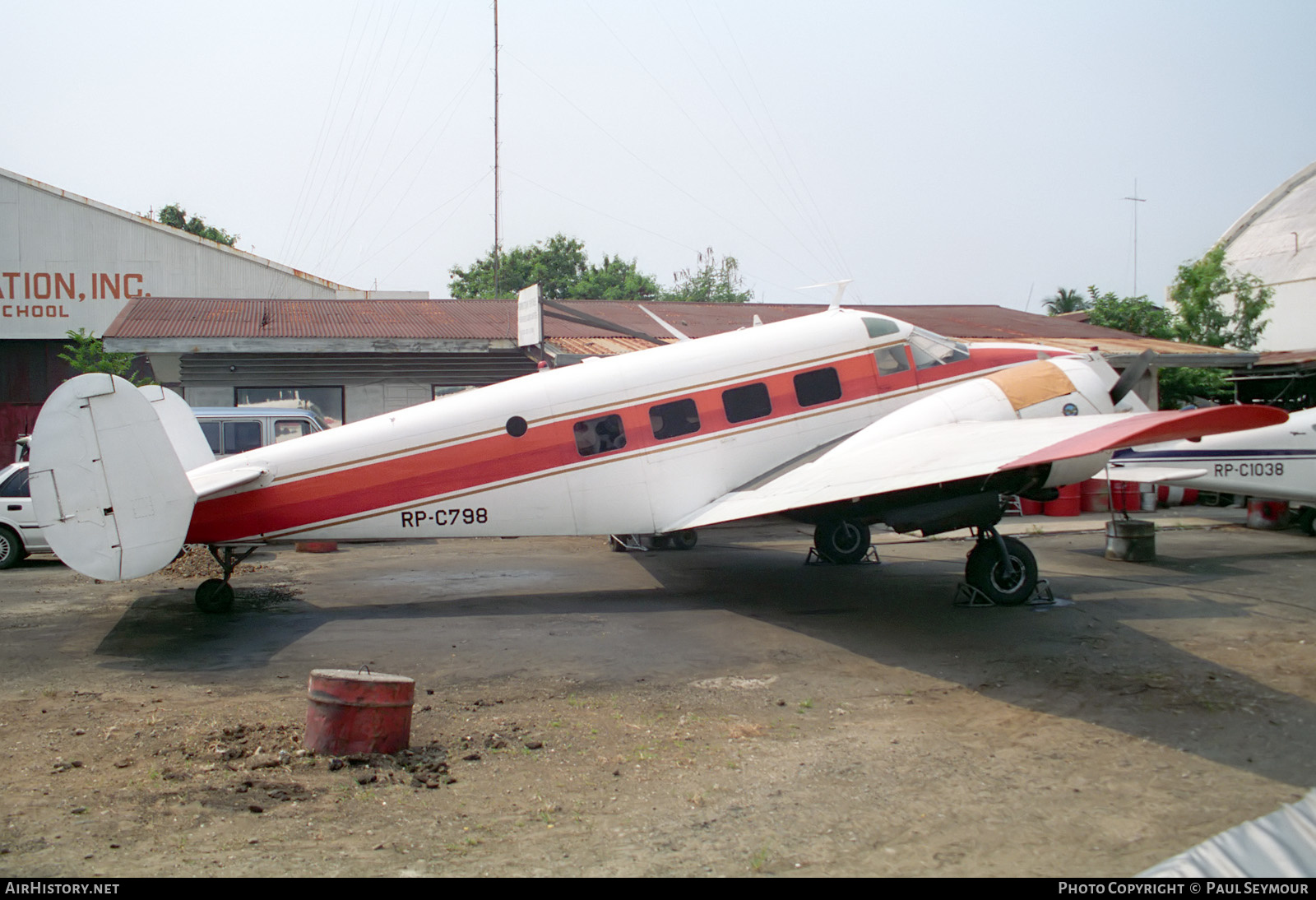 Aircraft Photo of RP-C798 | Beech E18S | AirHistory.net #291800