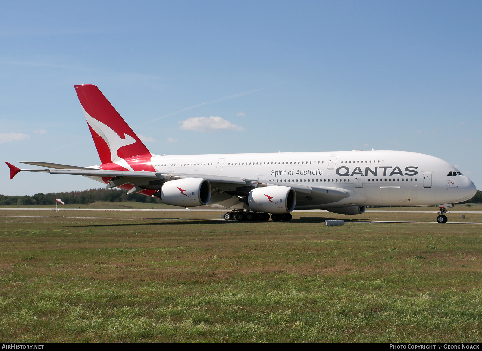 Aircraft Photo of VH-OQG | Airbus A380-842 | Qantas | AirHistory.net #291820