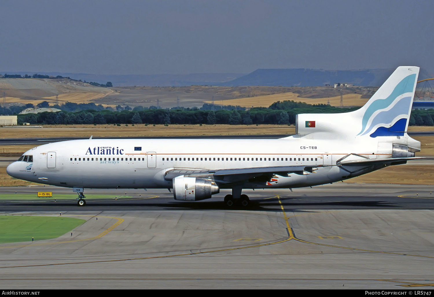 Aircraft Photo of CS-TEB | Lockheed L-1011-385-3 TriStar 500 | Euro Atlantic Airways | AirHistory.net #291821