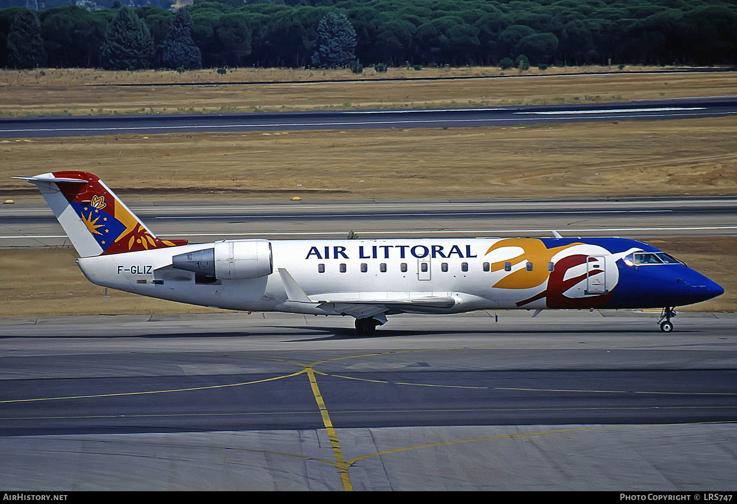 Aircraft Photo of F-GLIZ | Canadair CRJ-100ER (CL-600-2B19) | Air Littoral | AirHistory.net #291824