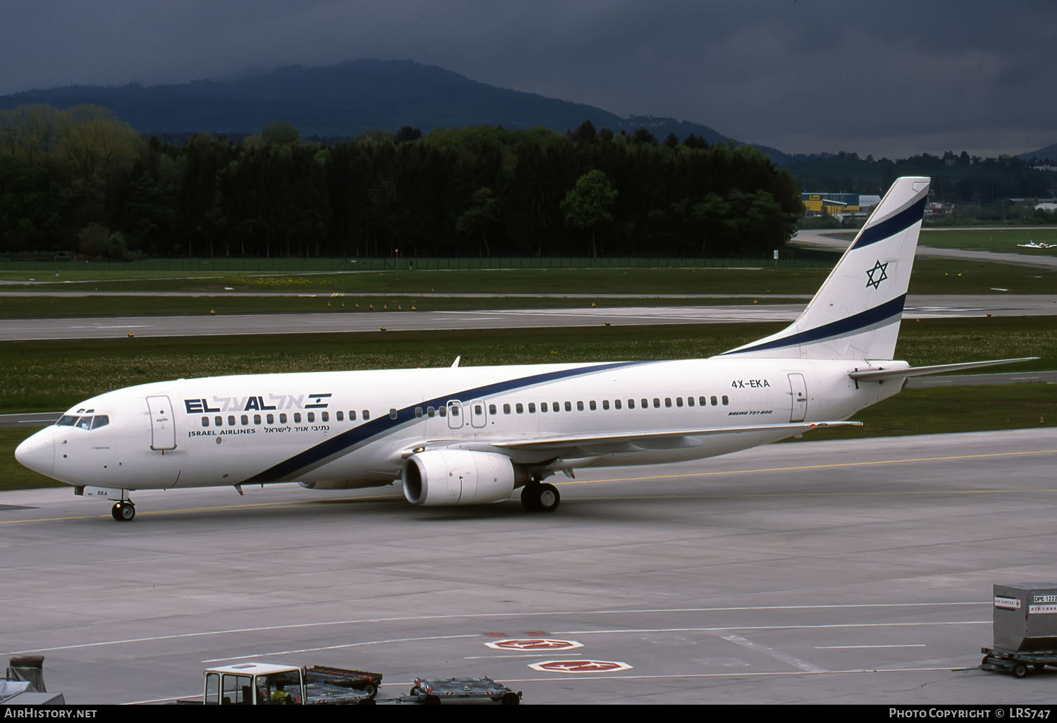 Aircraft Photo of 4X-EKA | Boeing 737-858 | El Al Israel Airlines | AirHistory.net #291825