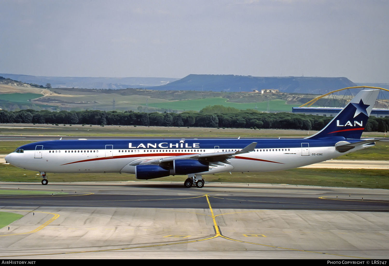 Aircraft Photo of CC-CQC | Airbus A340-313X | LAN Chile - Línea Aérea Nacional | AirHistory.net #291827