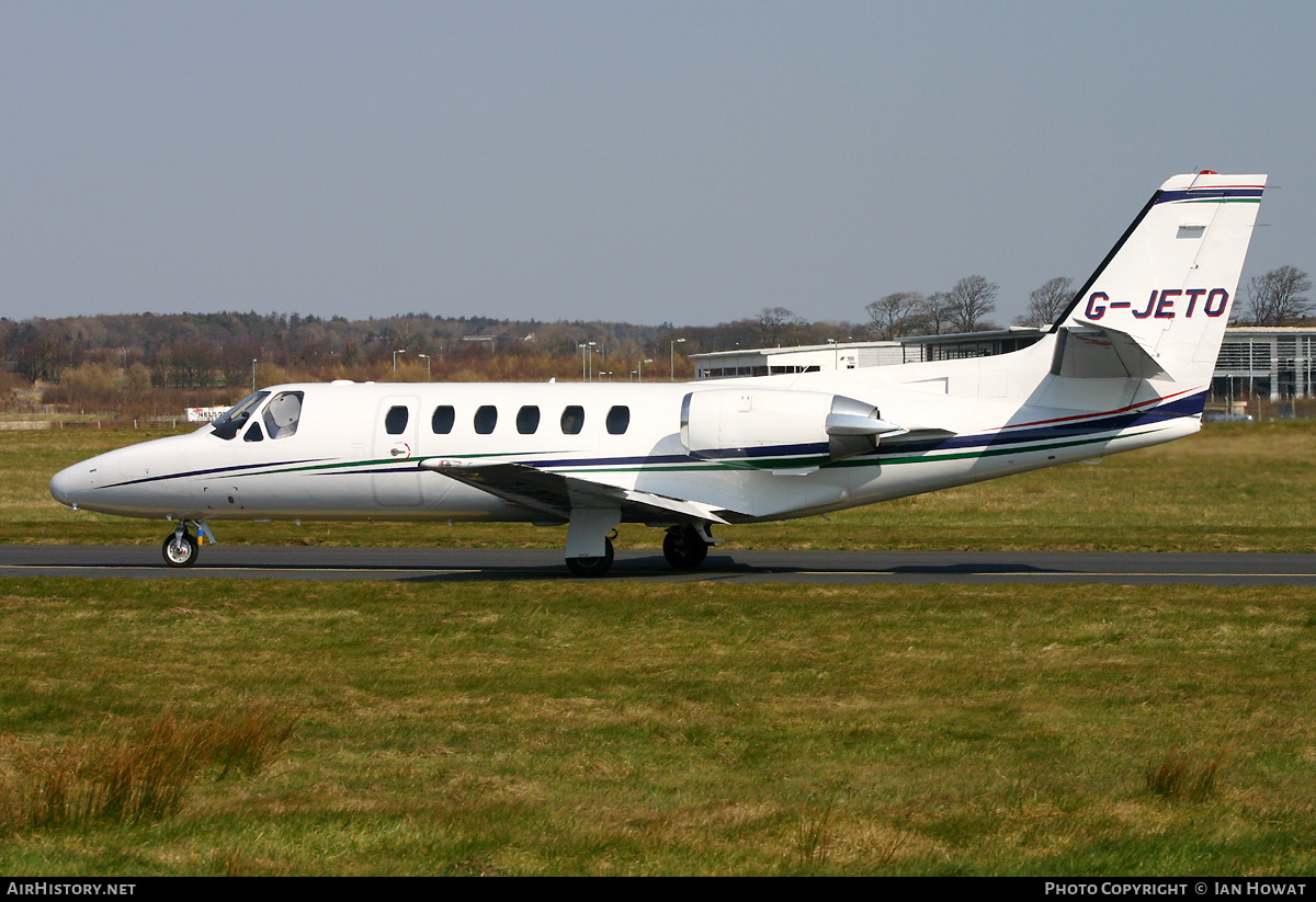 Aircraft Photo of G-JETO | Cessna 550 Citation II | AirHistory.net #291828