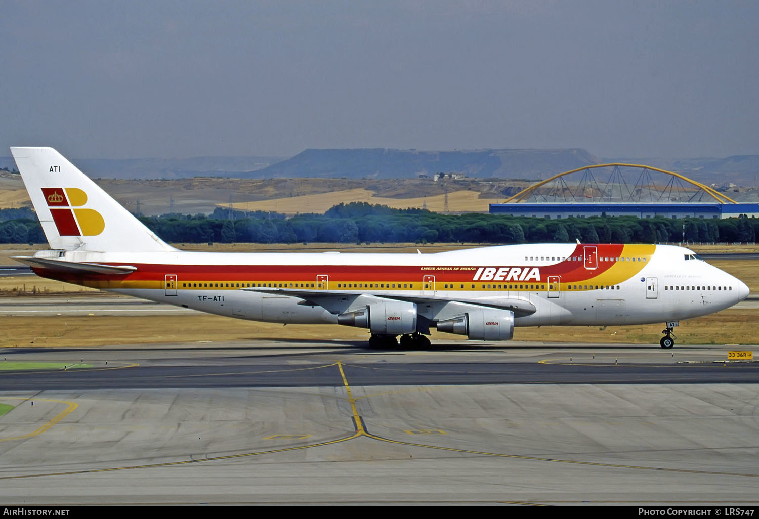 Aircraft Photo of TF-ATI | Boeing 747-341 | Iberia | AirHistory.net #291829