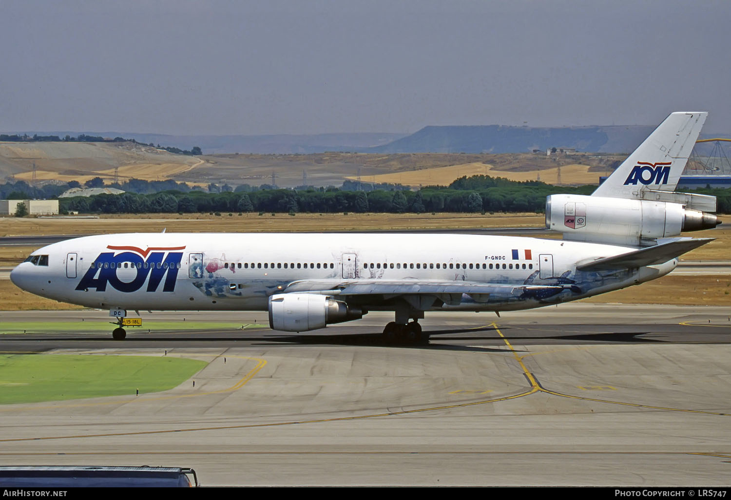 Aircraft Photo of F-GNDC | McDonnell Douglas DC-10-30 | AOM French Airlines | AirHistory.net #291831