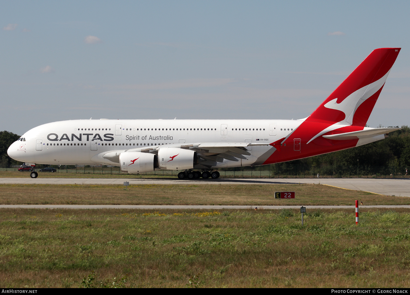 Aircraft Photo of VH-OQG | Airbus A380-842 | Qantas | AirHistory.net #291832
