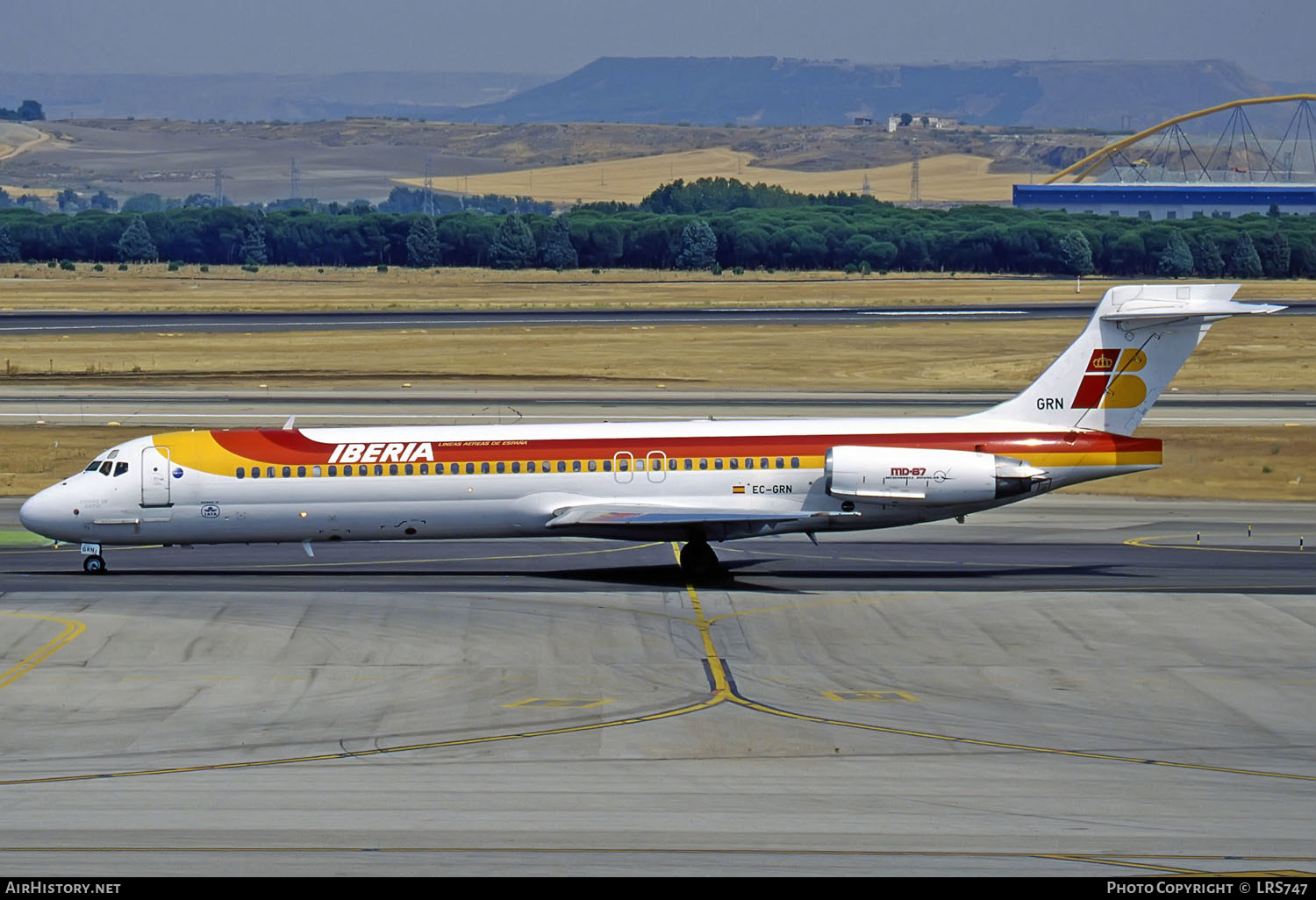 Aircraft Photo of EC-GRN | McDonnell Douglas MD-87 (DC-9-87) | Iberia | AirHistory.net #291839