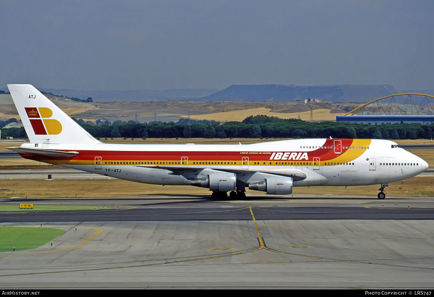 Aircraft Photo of TF-ATJ | Boeing 747-341 | Iberia | AirHistory.net #291844