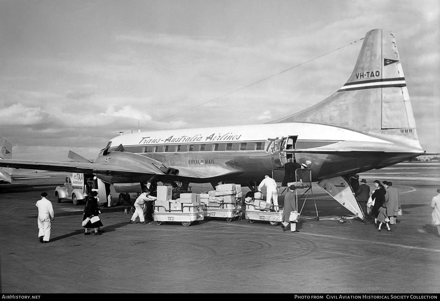 Aircraft Photo of VH-TAO | Convair 240-5 | Trans-Australia Airlines - TAA | AirHistory.net #291859