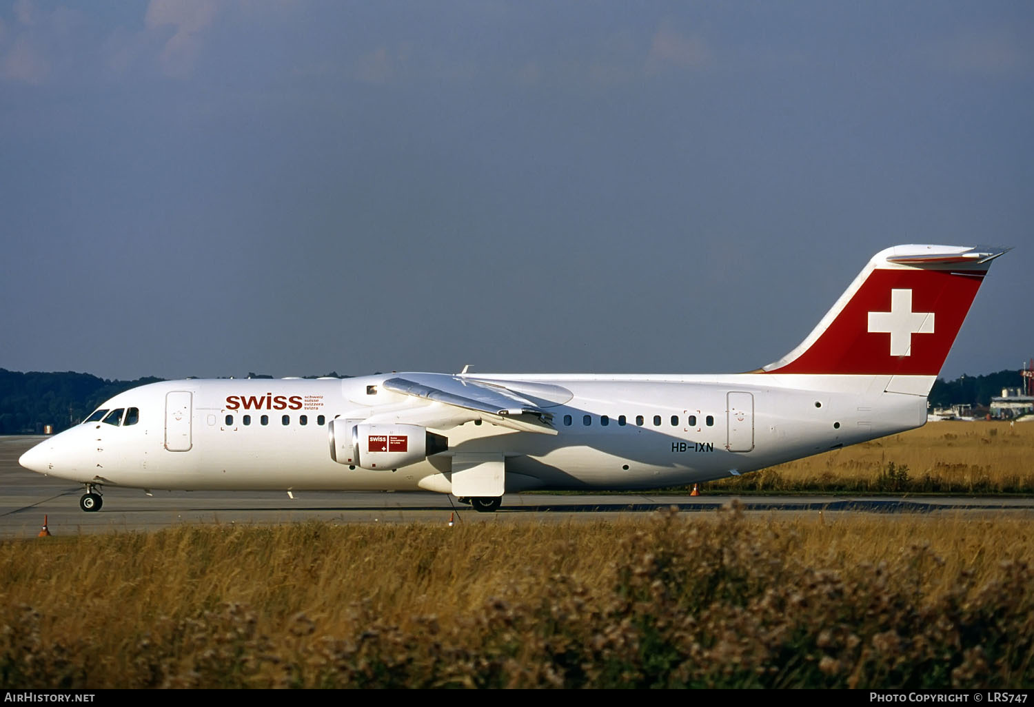 Aircraft Photo of HB-IXN | British Aerospace Avro 146-RJ100 | Swiss International Air Lines | AirHistory.net #291864