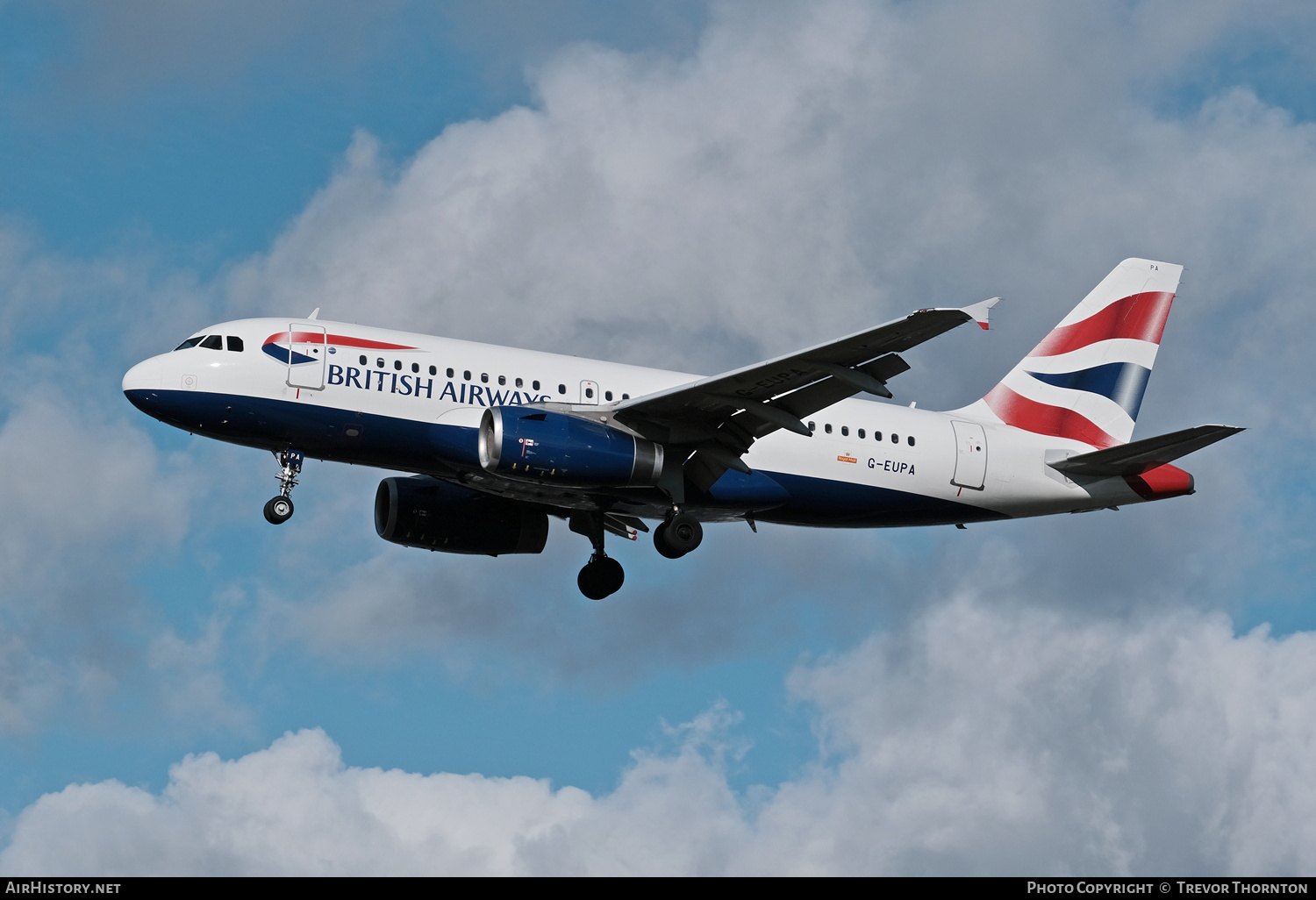 Aircraft Photo of G-EUPA | Airbus A319-131 | British Airways | AirHistory.net #291867