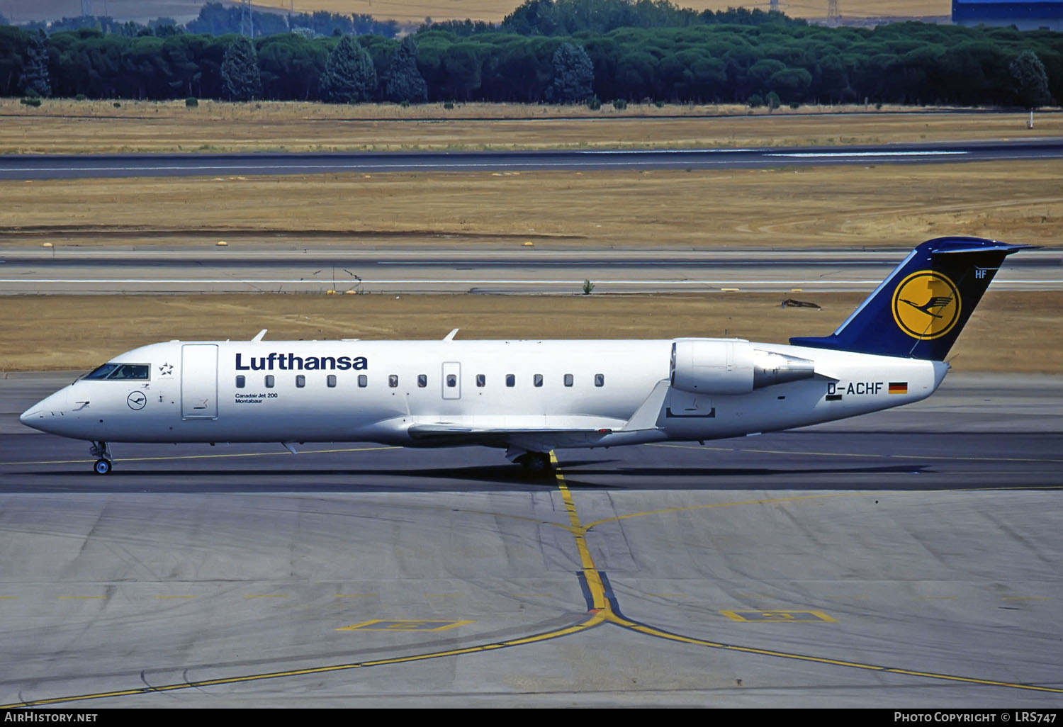Aircraft Photo of D-ACHF | Bombardier CRJ-200LR (CL-600-2B19) | Lufthansa | AirHistory.net #291870