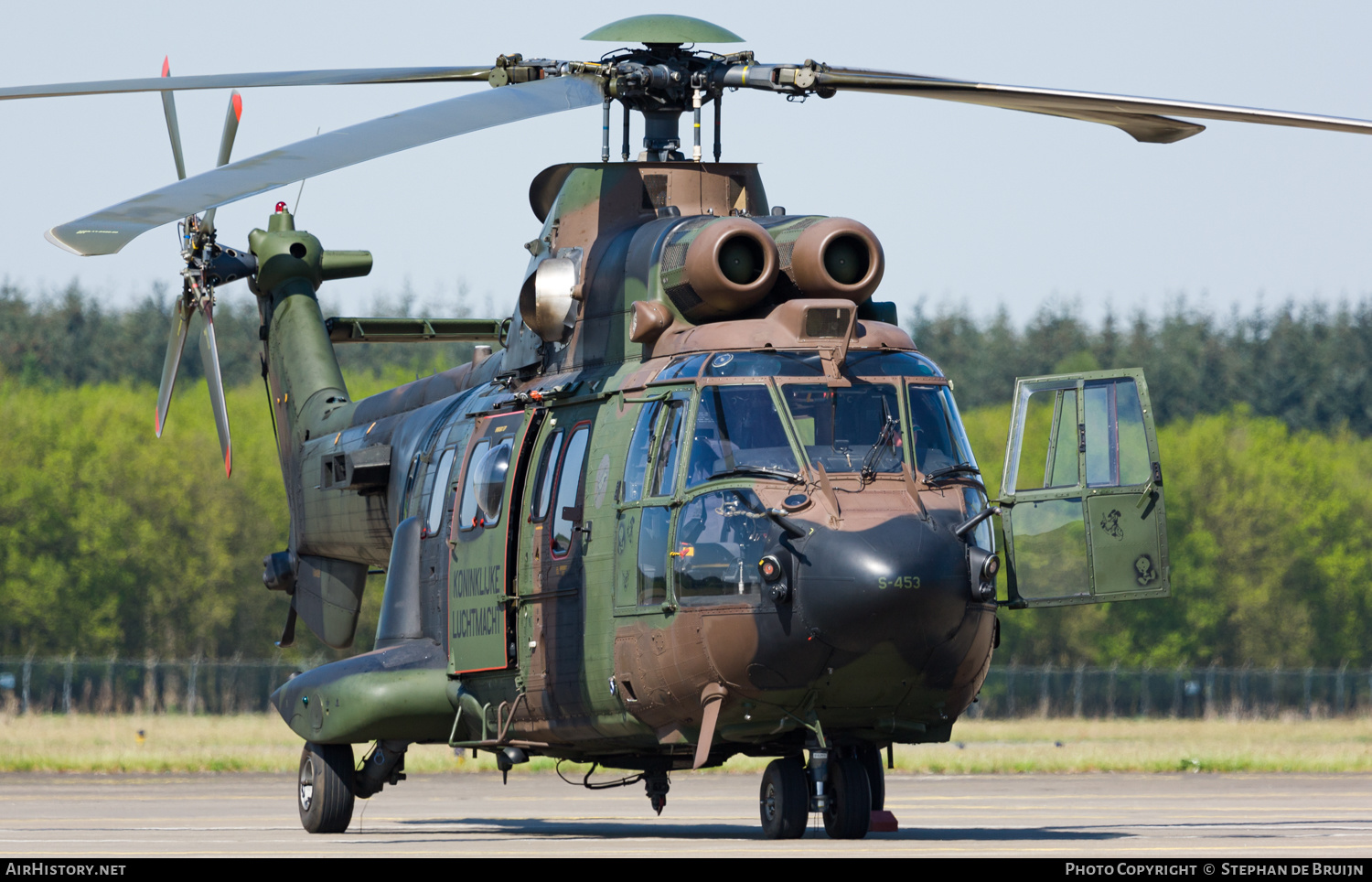 Aircraft Photo of S-453 | Eurocopter AS-532U2 Cougar Mk2 | Netherlands - Air Force | AirHistory.net #291876