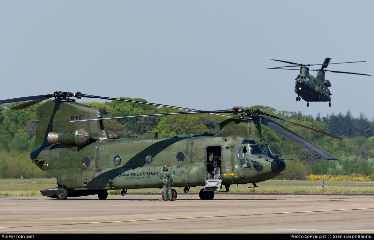 Aircraft Photo of D-667 | Boeing CH-47D Chinook (414) | Netherlands - Air Force | AirHistory.net #291877