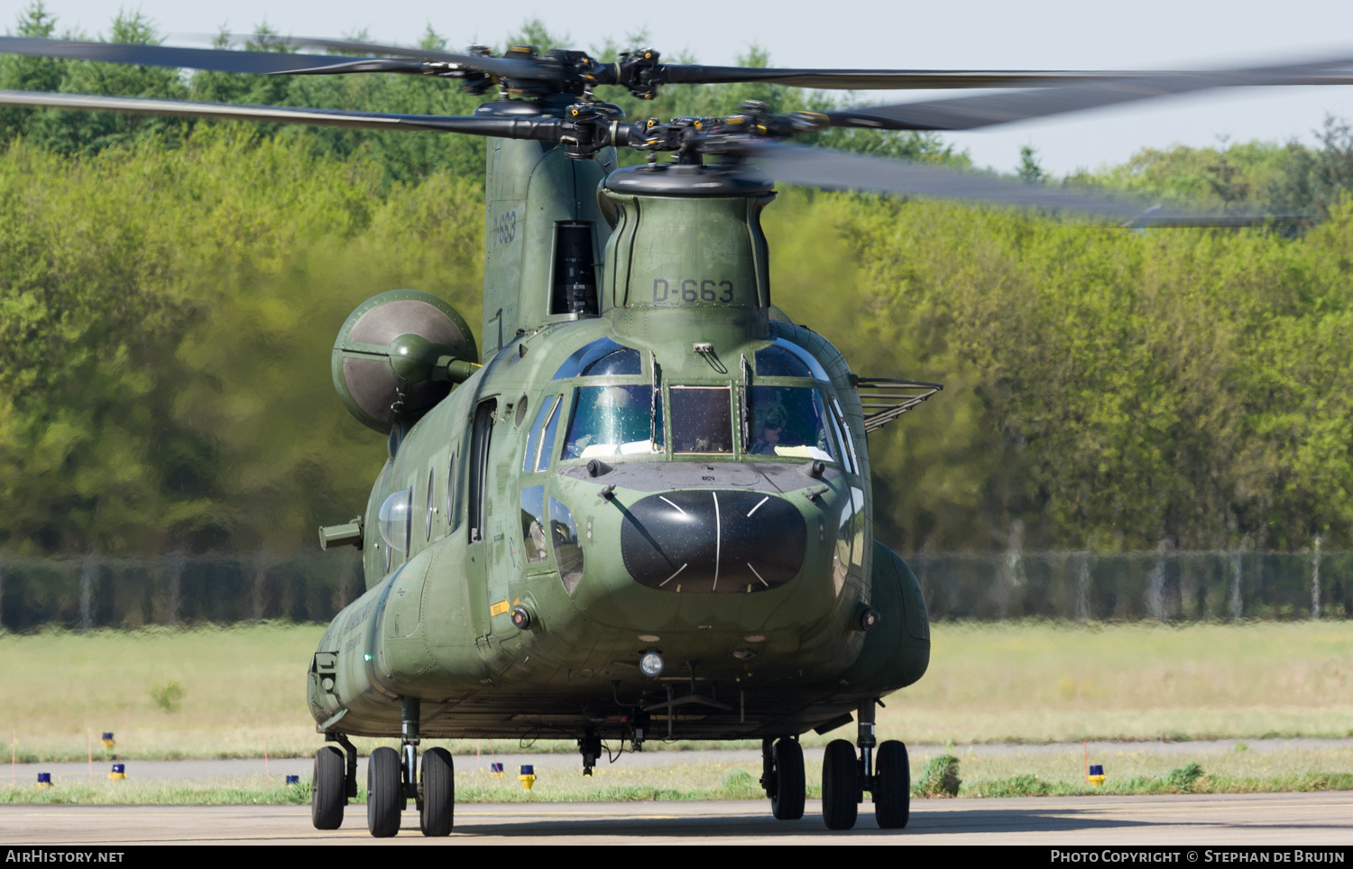 Aircraft Photo of D-663 | Boeing CH-47D Chinook (414) | Netherlands - Air Force | AirHistory.net #291878