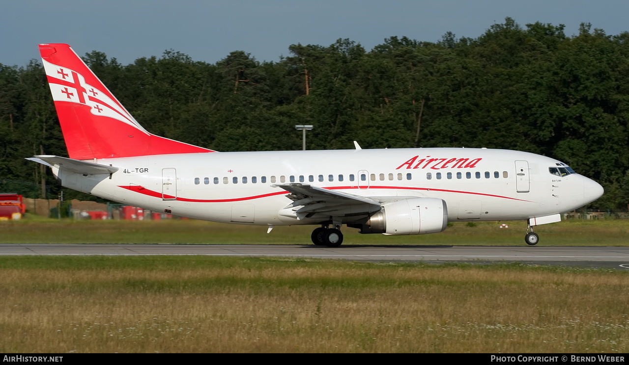 Aircraft Photo of 4L-TGR | Boeing 737-59D | Airzena - Georgian Airways | AirHistory.net #291888