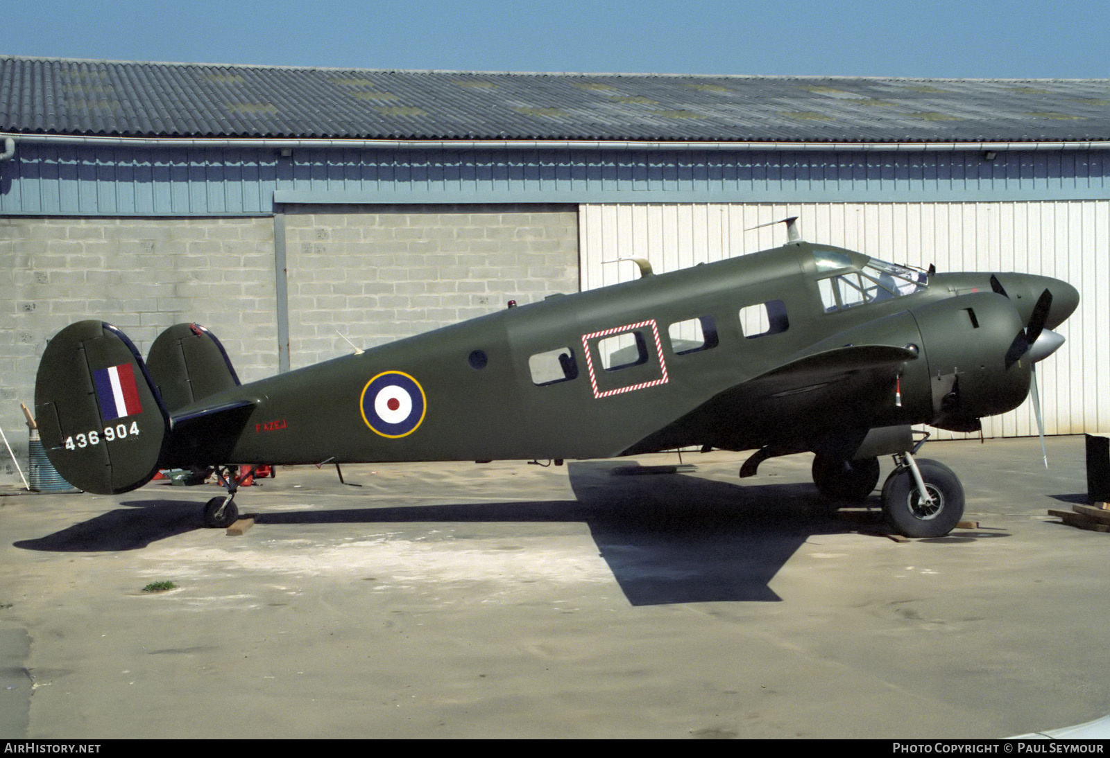 Aircraft Photo of F-AZEJ / 436904 | Beech E18S | UK - Air Force | AirHistory.net #291894