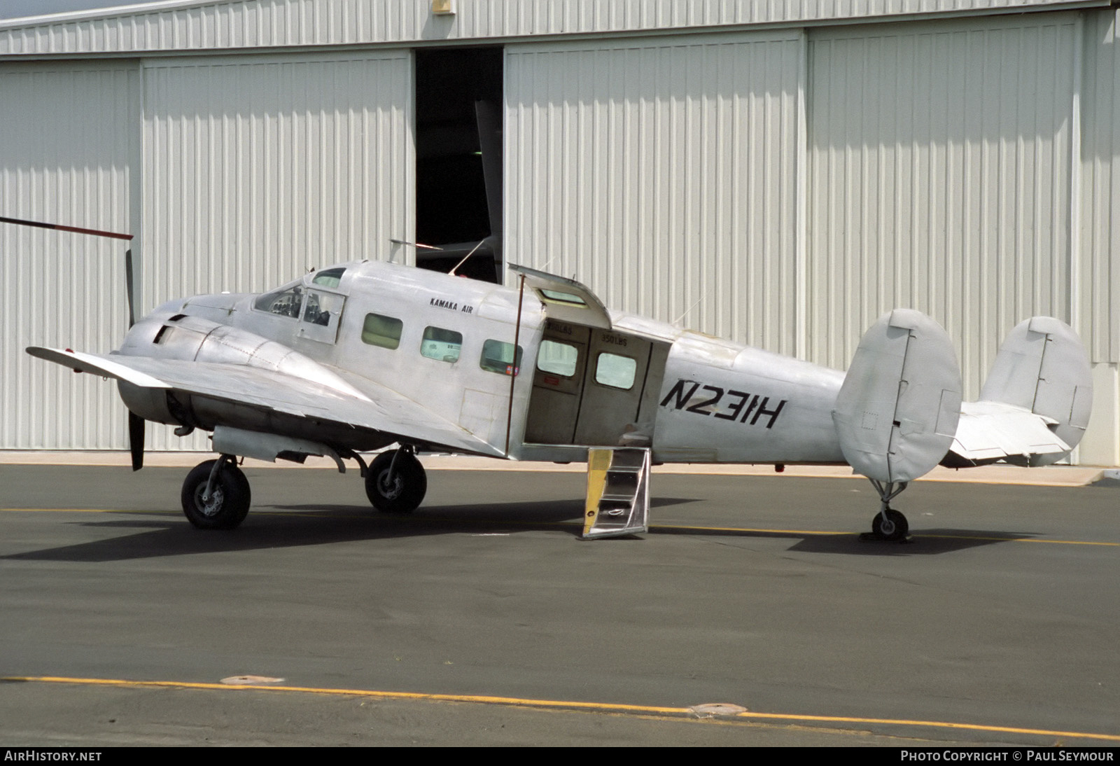 Aircraft Photo of N231H | Beech E18S-9700 | Kamaka Air | AirHistory.net #291900