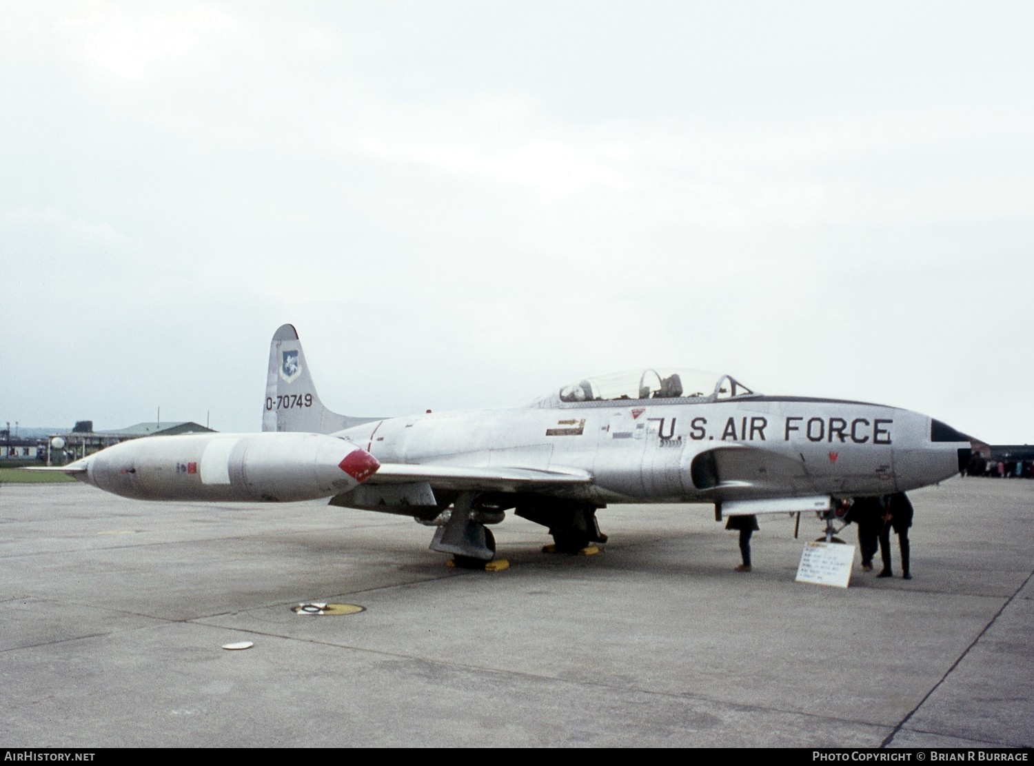 Aircraft Photo of 57-749 | Lockheed T-33A | USA - Air Force | AirHistory.net #291936