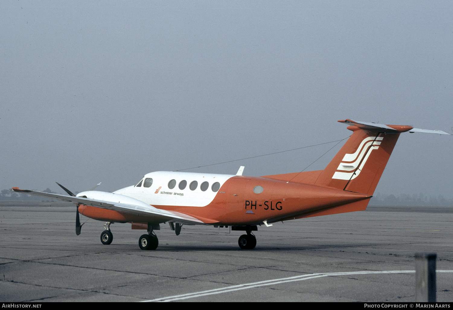 Aircraft Photo of PH-SLG | Beech 200 Super King Air | Schreiner Airways | AirHistory.net #291945