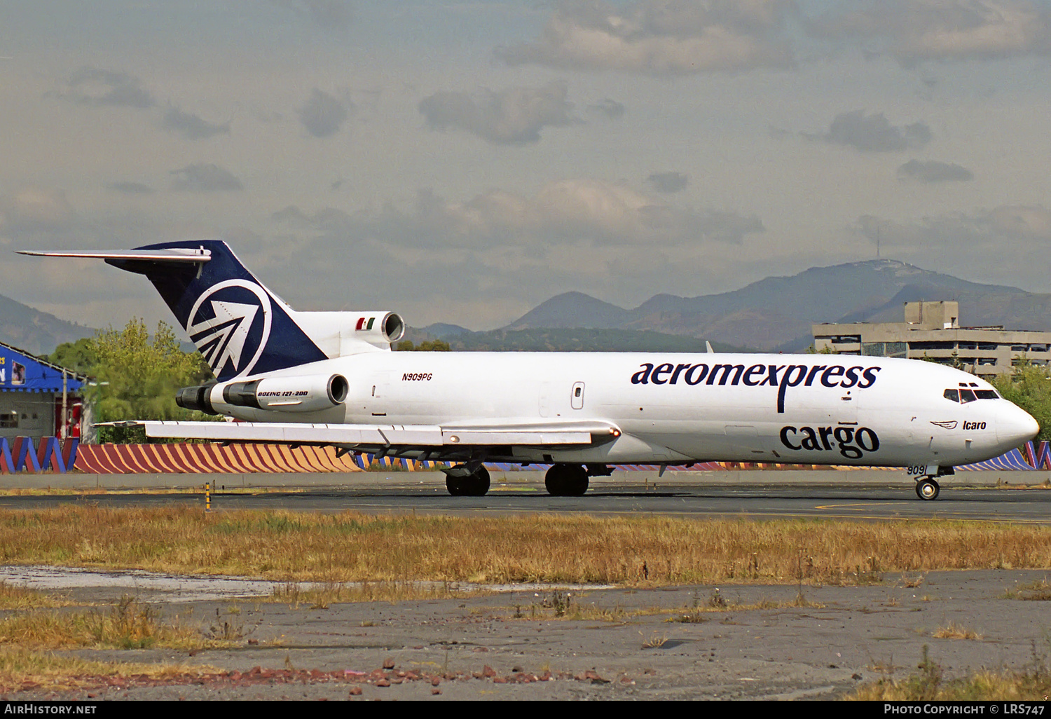 Aircraft Photo of N909PG | Boeing 727-2K5/Adv(F) | Aeromexpress Cargo | AirHistory.net #291947