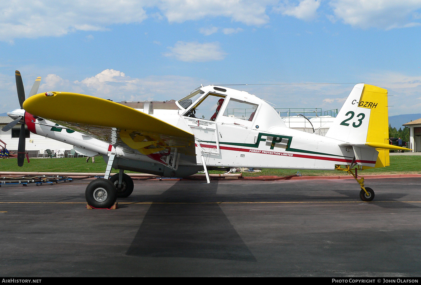Aircraft Photo of C-GZRH | Air Tractor AT-802F (AT-802A) | Forest Protection Ltd - FPL | AirHistory.net #291951