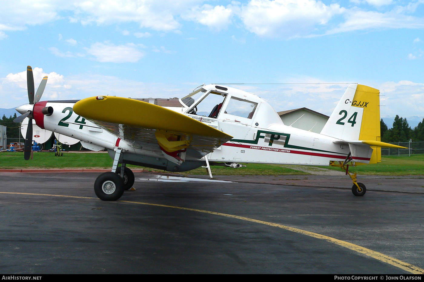 Aircraft Photo of C-FJJX | Air Tractor AT-802F (AT-802A) | Forest Protection Ltd - FPL | AirHistory.net #291958