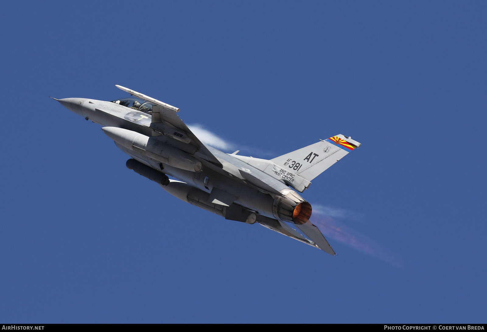 Aircraft Photo of 87-0381 / AF87-381 | General Dynamics F-16D Barak | USA - Air Force | AirHistory.net #291959