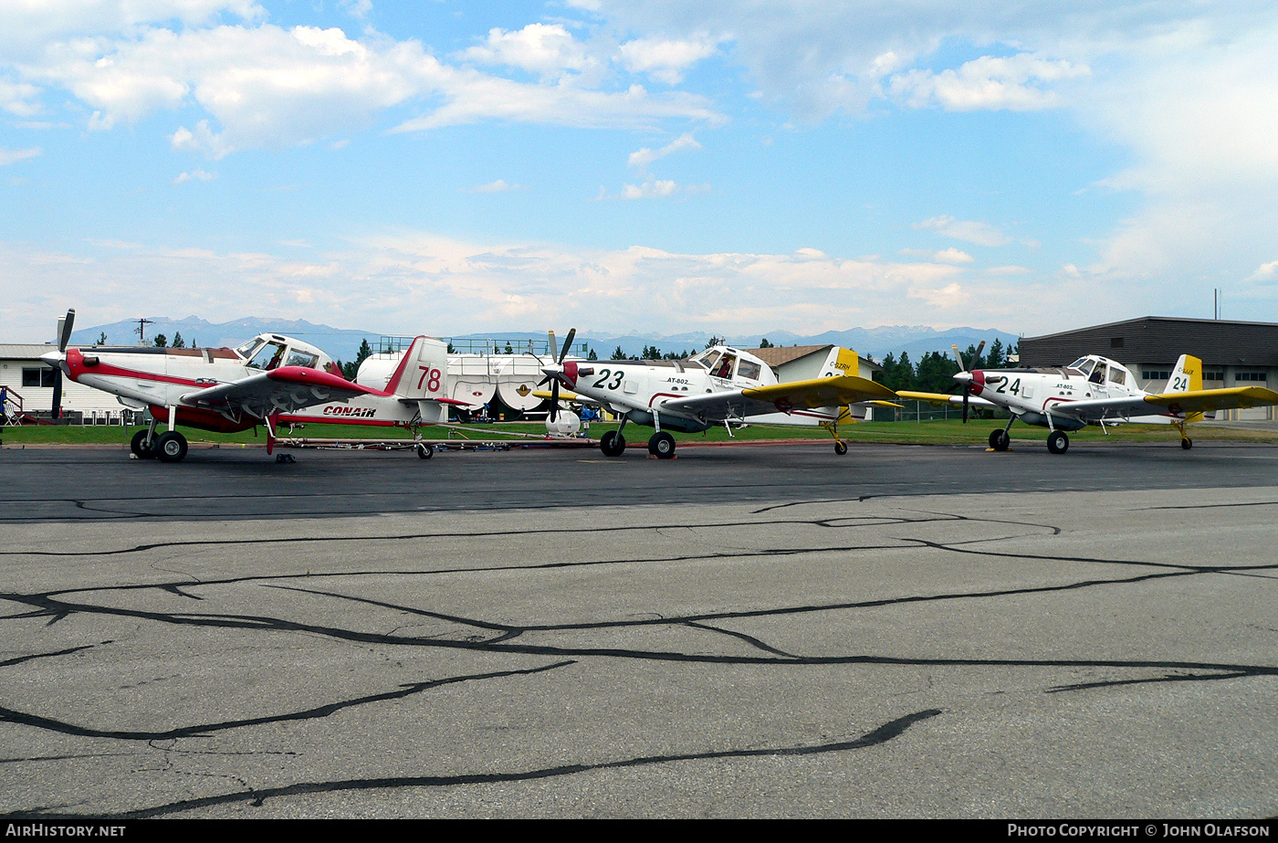 Aircraft Photo of C-FXVF | Air Tractor AT-802F (AT-802A) | Conair Aviation | AirHistory.net #291975