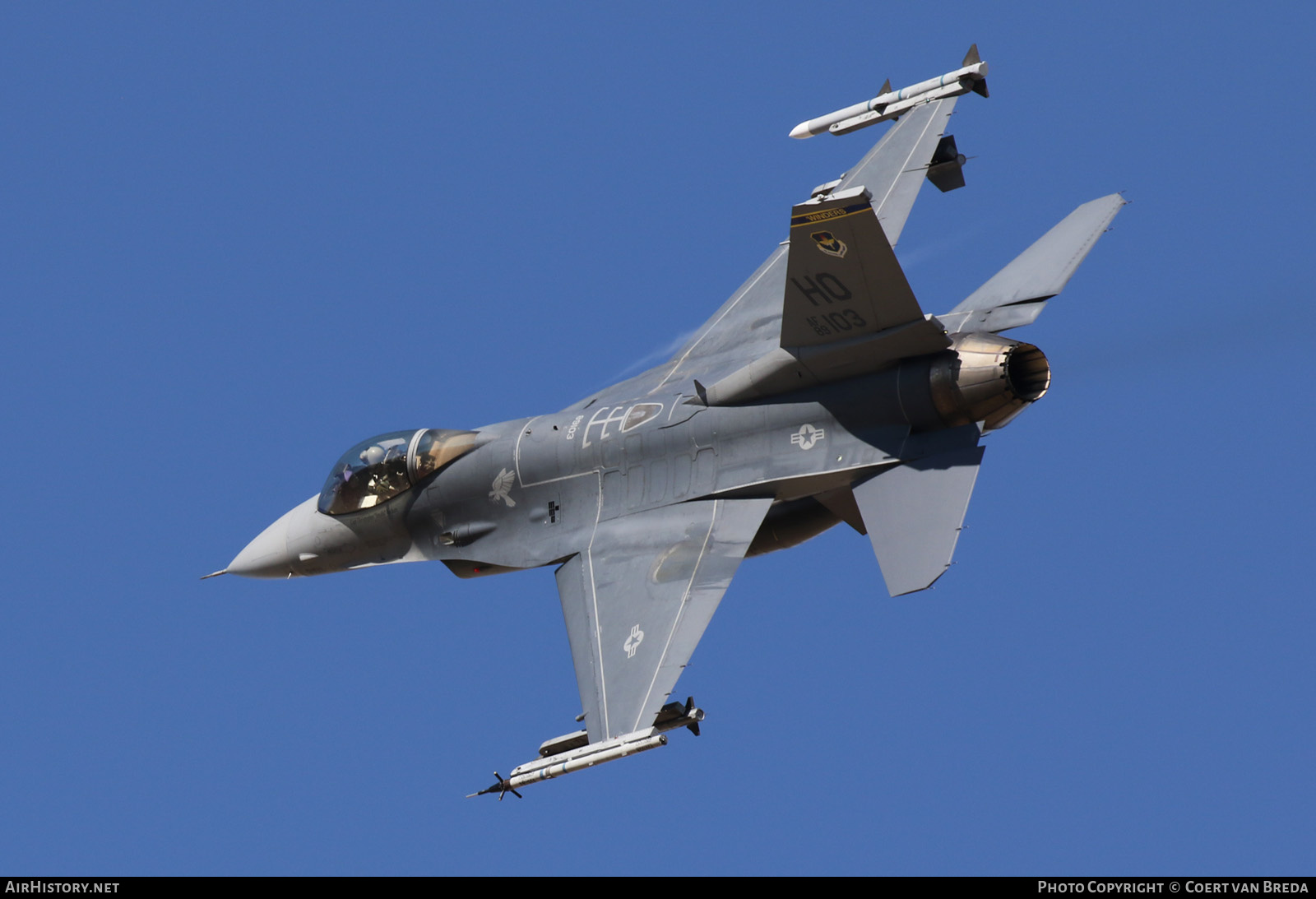 Aircraft Photo of 89-2103 / AF89-103 | General Dynamics F-16CM Fighting Falcon | USA - Air Force | AirHistory.net #291982