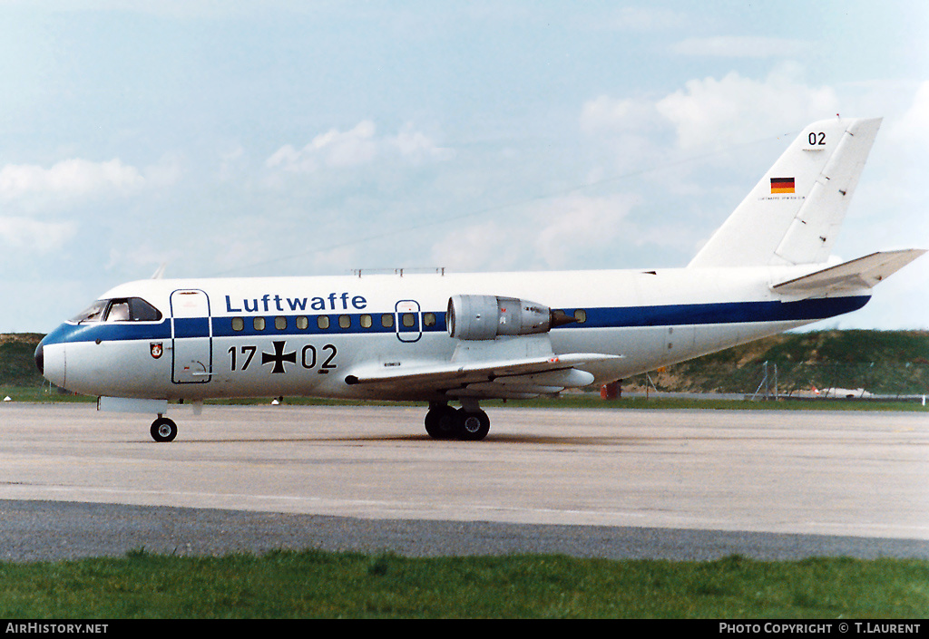 Aircraft Photo of 1702 | VFW-Fokker VFW-614 | Germany - Air Force | AirHistory.net #292002