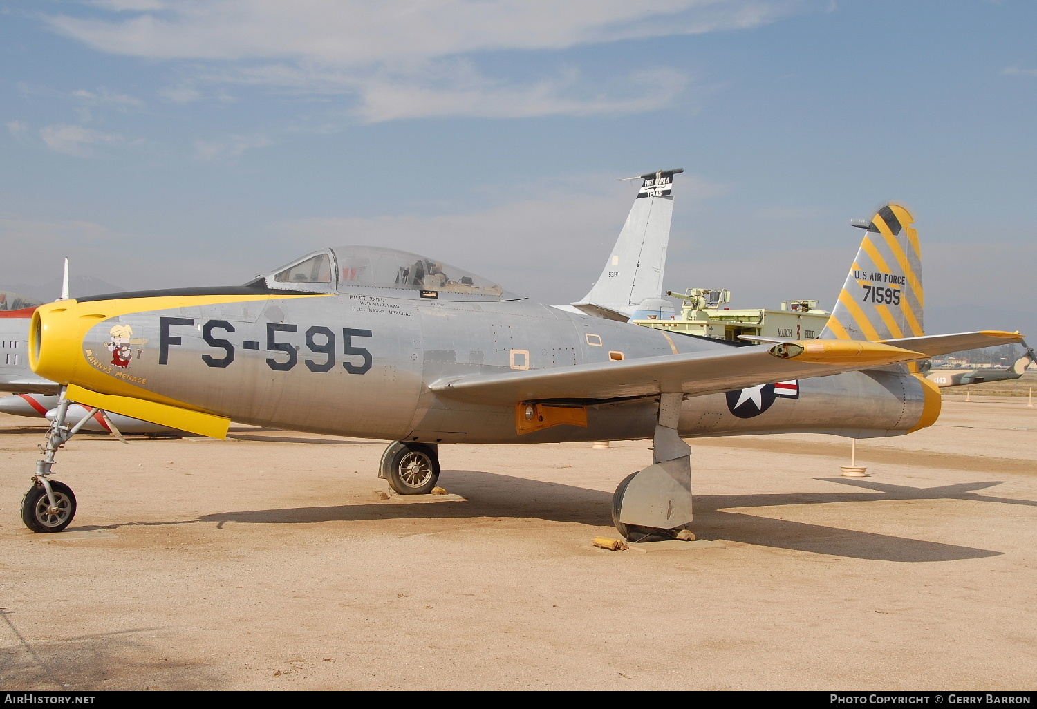 Aircraft Photo of 47-1595 / 71595 | Republic F-84C Thunderjet | USA - Air Force | AirHistory.net #292012