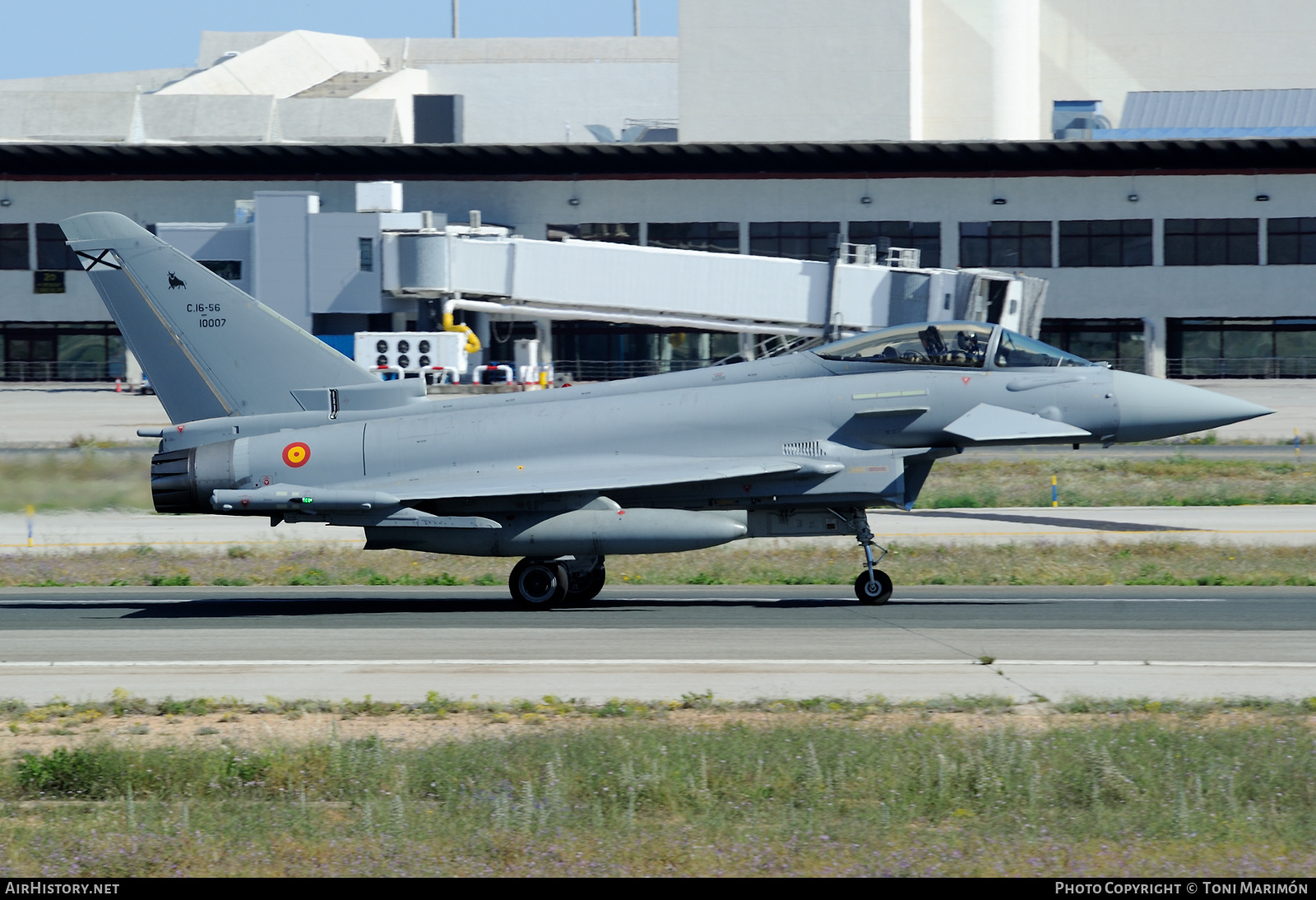 Aircraft Photo of C.16-56 | Eurofighter EF-2000 Typhoon | Spain - Air Force | AirHistory.net #292020