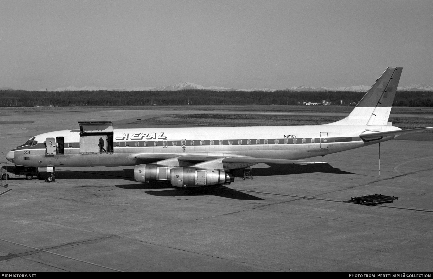 Aircraft Photo of N9110V | Douglas DC-8-55CF Jet Trader | Aeral - Aeronautica Alessandrina | AirHistory.net #292027