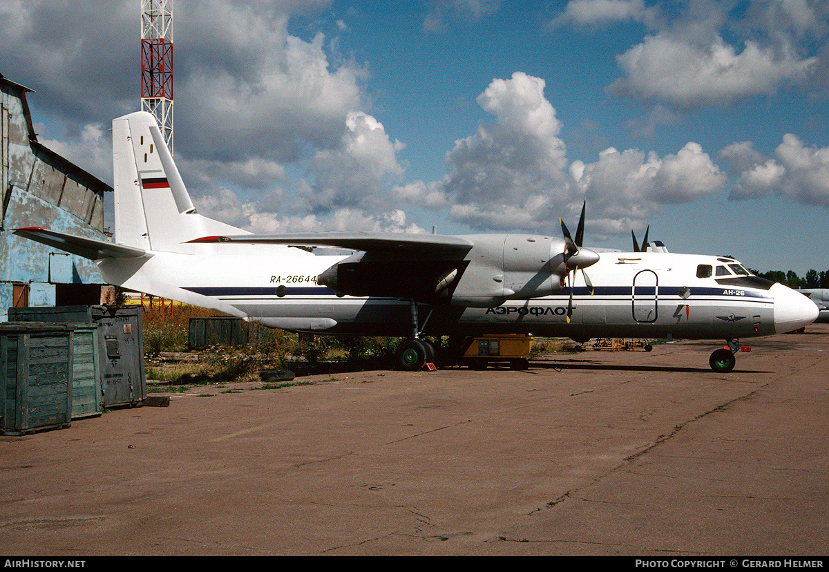 Aircraft Photo of RA-26644 | Antonov An-26 | Aeroflot | AirHistory.net #292031