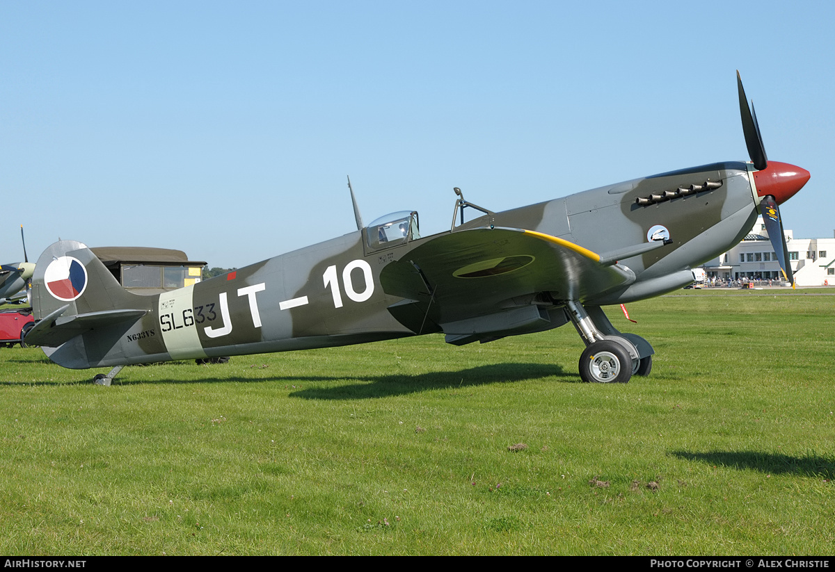 Aircraft Photo of N633VS / SL633 | Supermarine 361 Spitfire LF9E | Czechoslovakia - Air Force | AirHistory.net #292032