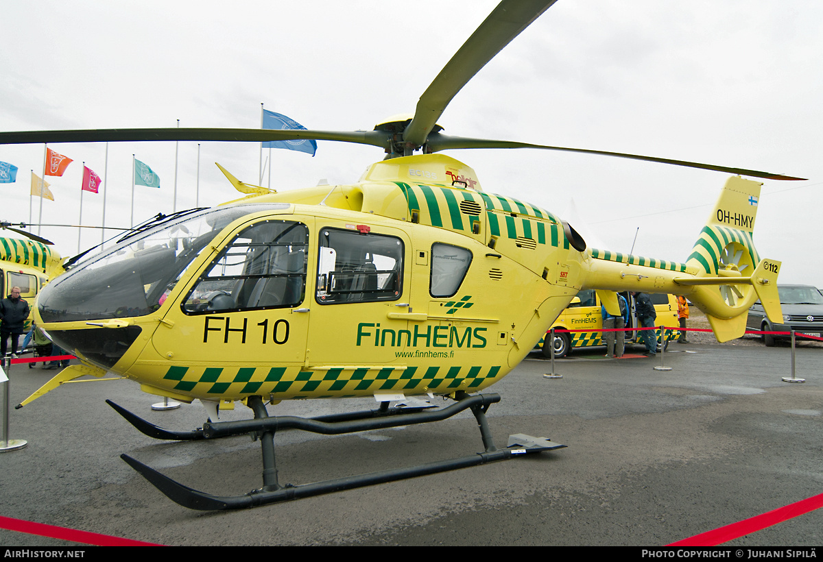 Aircraft Photo of OH-HMY | Eurocopter EC-135P-2+ | FinnHEMS | AirHistory.net #292039