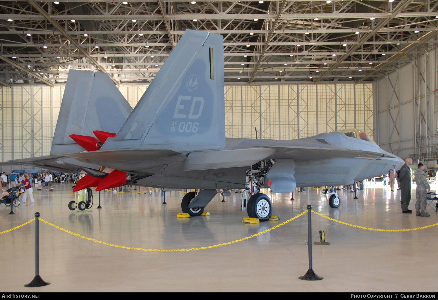 Aircraft Photo of 91-4006 / AF91006 | Lockheed Martin F-22A Raptor | USA - Air Force | AirHistory.net #292048