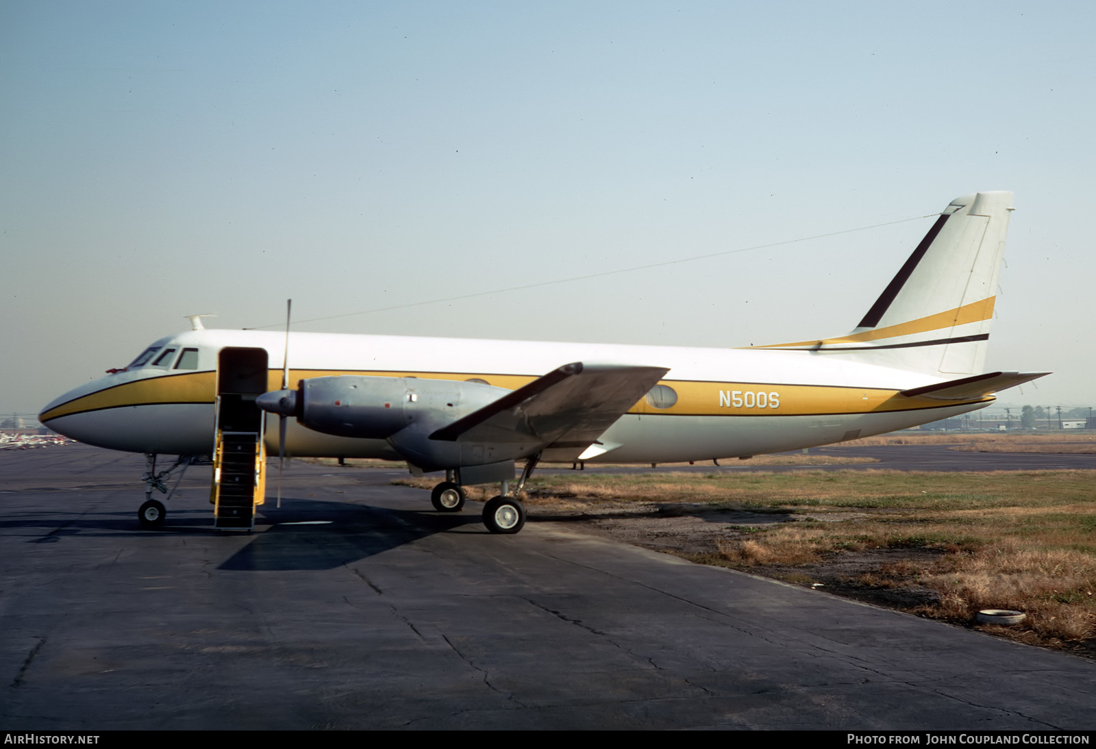 Aircraft Photo of N500S | Grumman G-159 Gulfstream I | AirHistory.net #292091