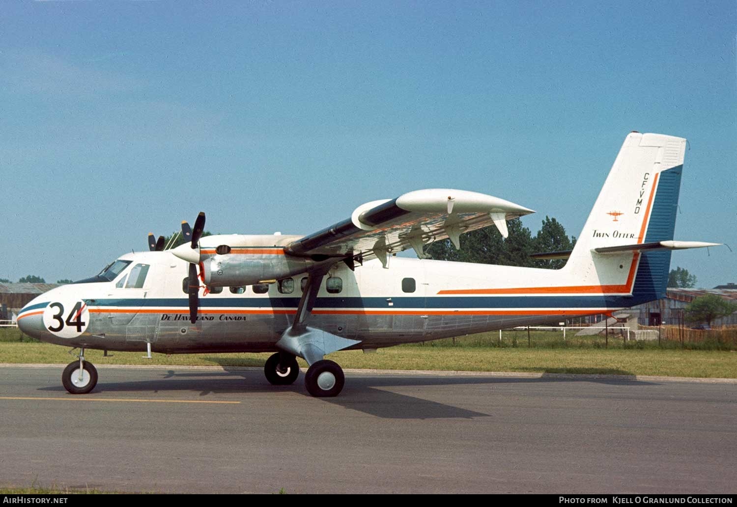 Aircraft Photo of CF-VMD | De Havilland Canada DHC-6-100 Twin Otter | De Havilland Canada | AirHistory.net #292100