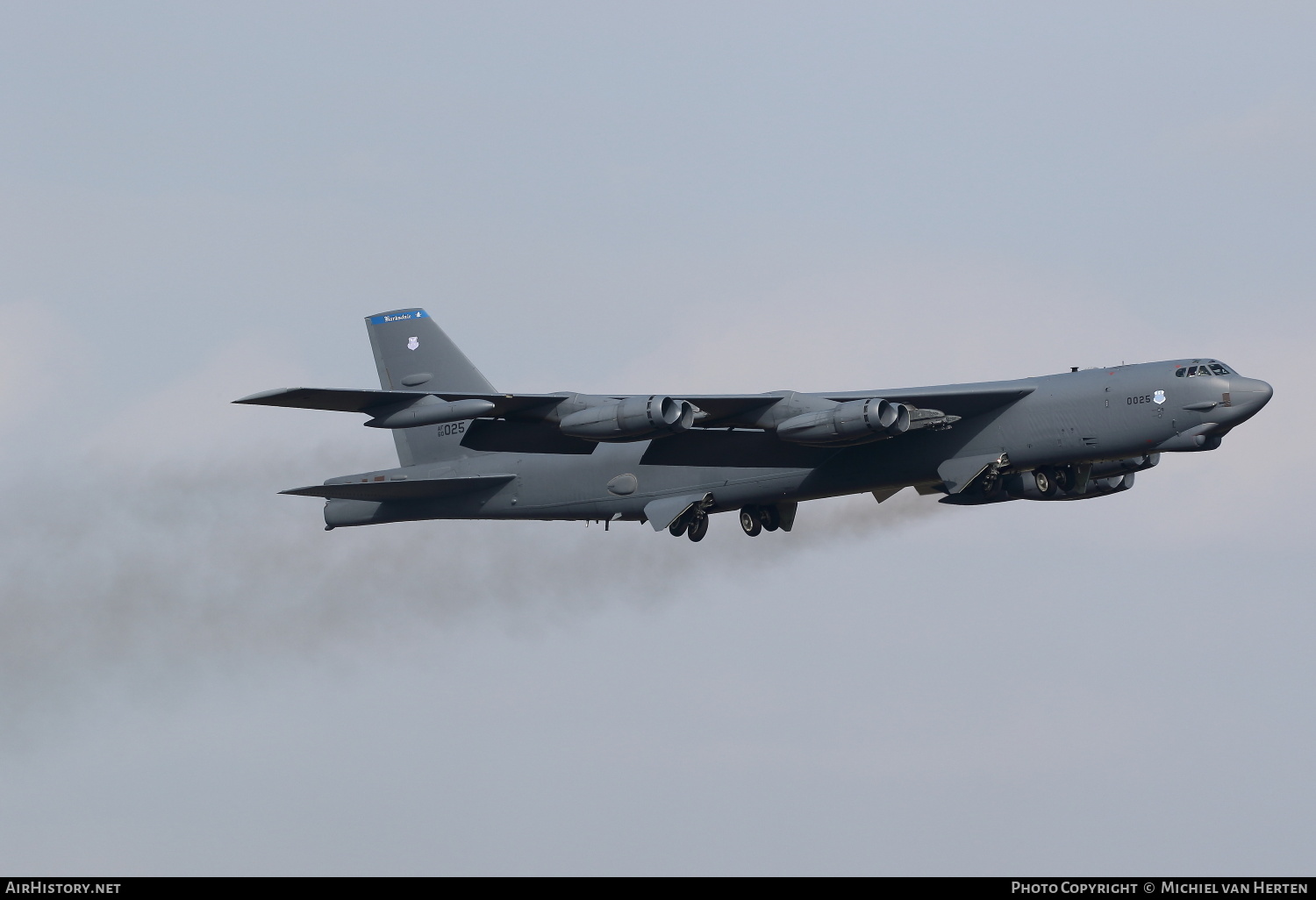 Aircraft Photo of 60-0025 / AF60-025 | Boeing B-52H Stratofortress | USA - Air Force | AirHistory.net #292115
