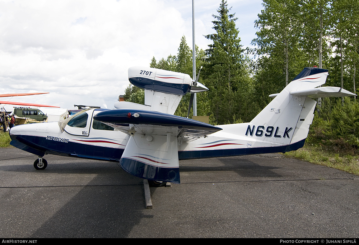 Aircraft Photo of N69LK | Lake LA-250 Renegade | AirHistory.net #292142
