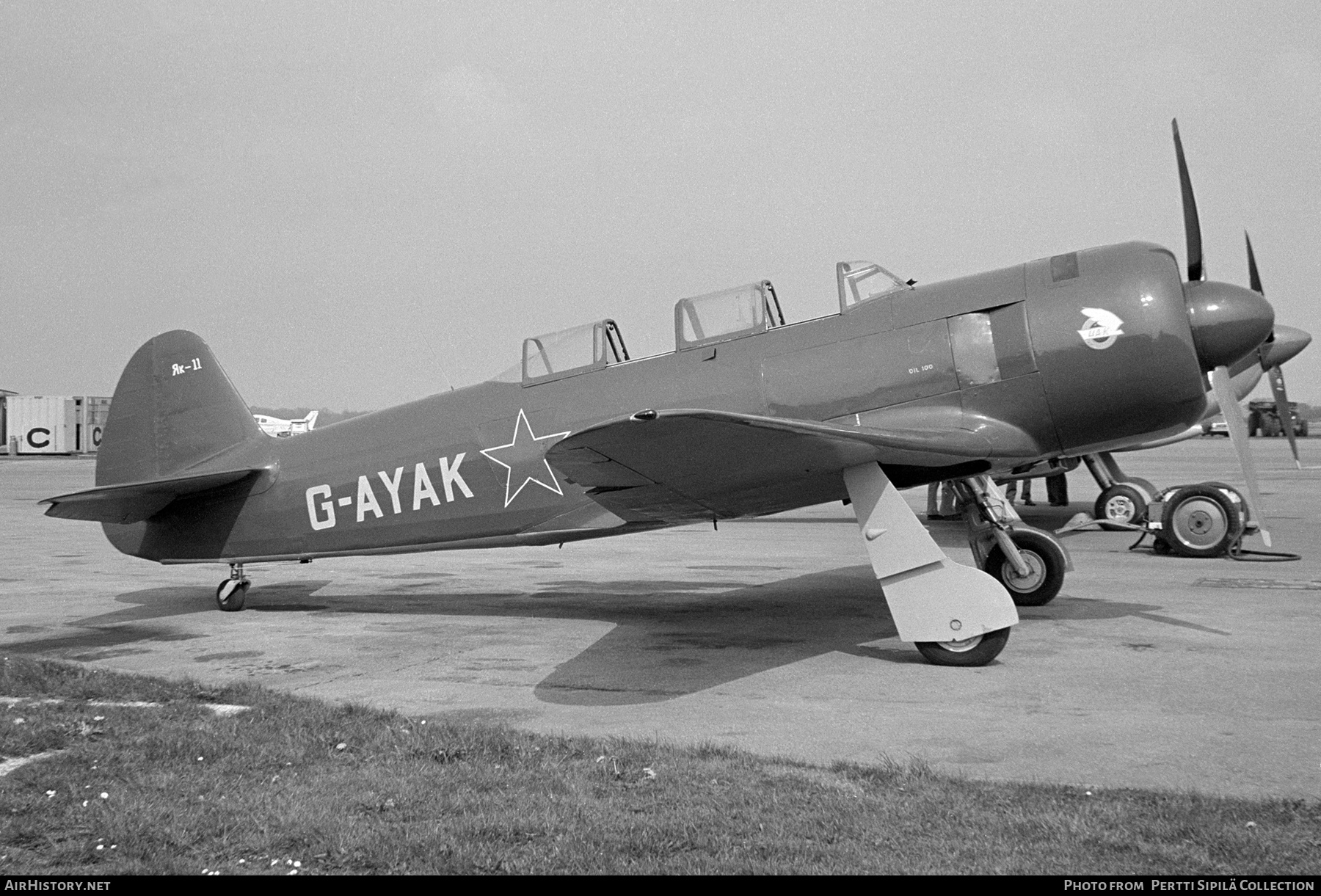 Aircraft Photo of G-AYAK | Let C.11 | Soviet Union - Air Force | AirHistory.net #292145